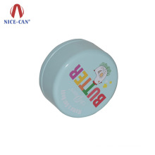 Small metal round tin boxes for sweet candies packing